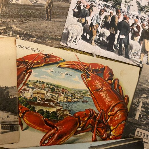 eski kartpostal alıyoruz