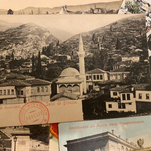 eski kartpostal alıyoruz