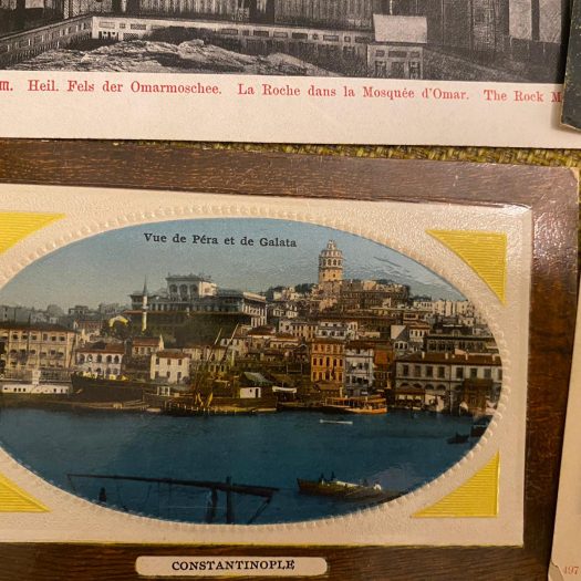 eski kartpostal alıyoruz