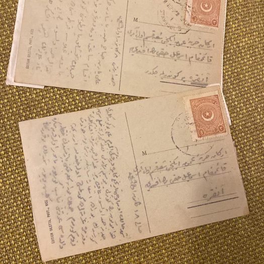 eski kartpostal alıyoruz