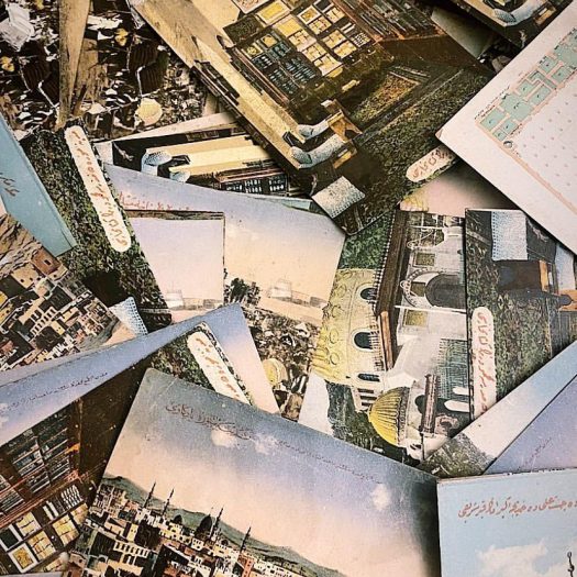 eski kartpostal alıyoruz