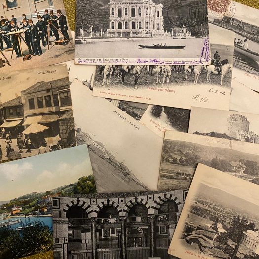 eski kartpostal alıyoruz