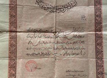 osmanlıca berat alıyoruz