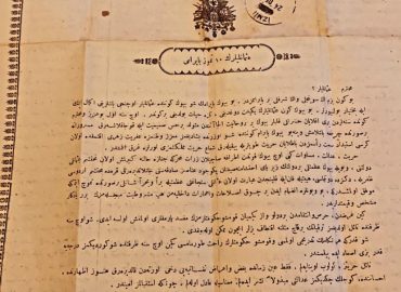 osmanlıca dergi alıyoruz